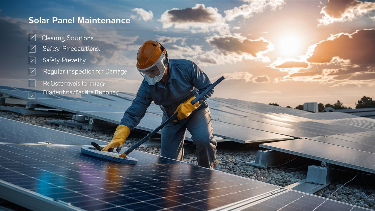 Solar Panel Maintenance Tips